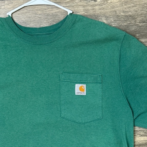 Carhartt Green Short Sleeve Tee - Picture 2 of 5
